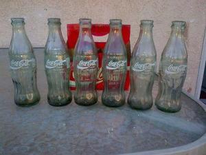 Coke bottles
