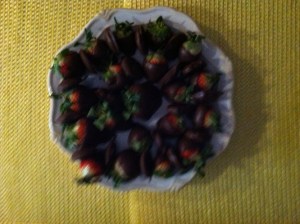 My First Successful Strawberries Dipped in Chocolate