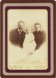 My Great-grandparents and my Grandmother. She was about six months old. 
