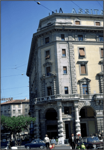 via Carducci #2 - they lived in the "mezzanine"