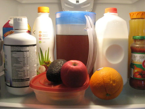 colors of the fridge