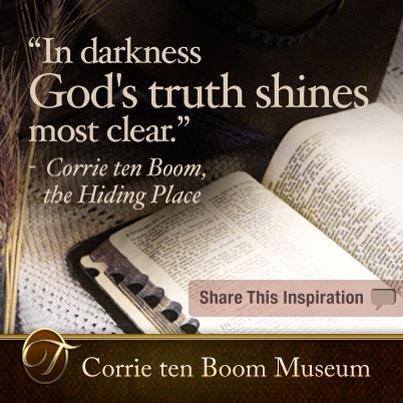 Corrie In Darkness God's Love shines