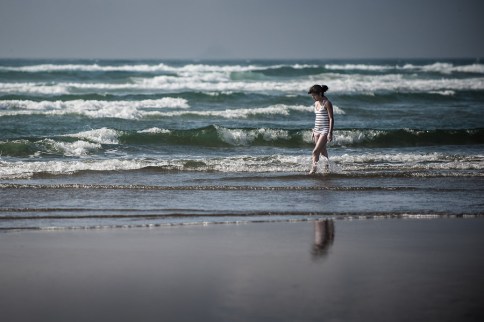 solitude on the beach