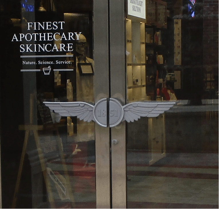 Description: Kiehl's door