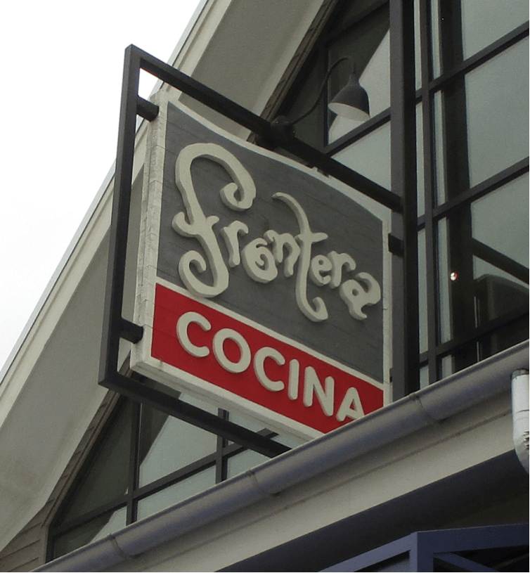 Description: Frontera Cocina sign