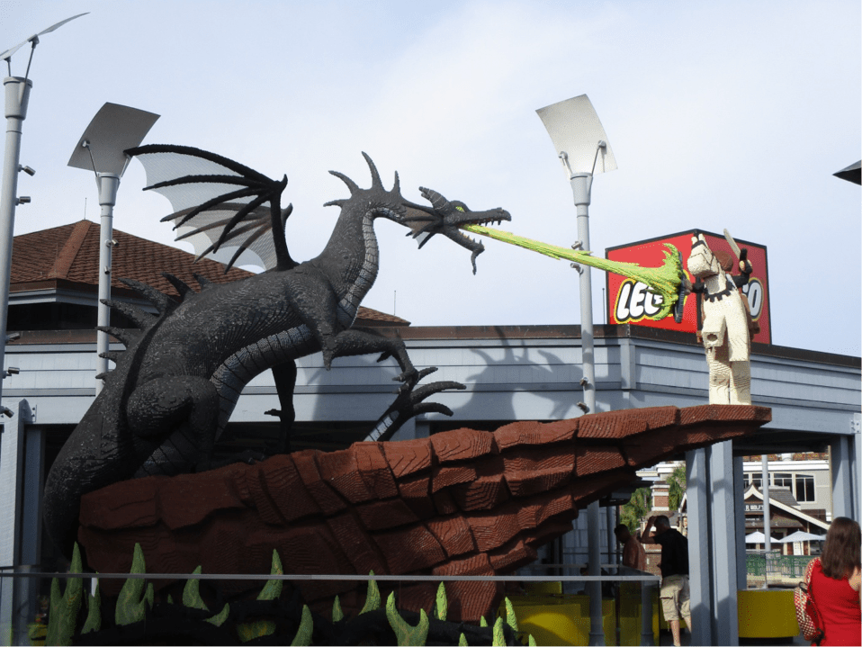 Description: Lego store - Malificent